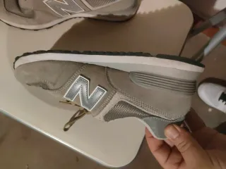 New Balance Scarpe Uomo Beige/Argento