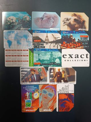 46 Schede Telefoniche