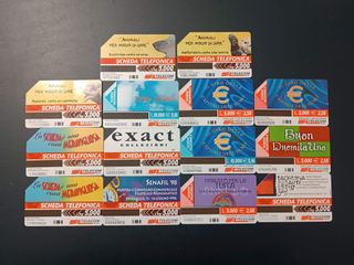 46 Schede Telefoniche