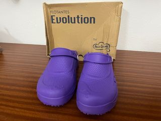 Zuecos Feliz Caminar Evolution Morado
