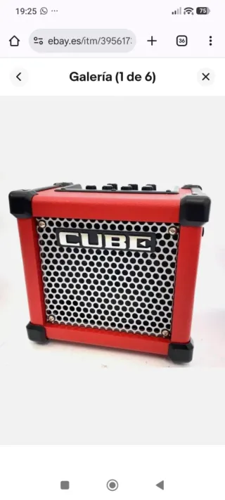 Roland Micro Cube GX Amplificatore per Chitarra