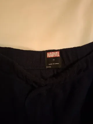 Pijama niño Marvel negro y rojo