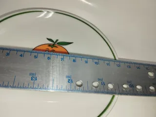 Plato Naranjito España 82 oficial