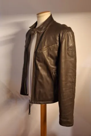 Chaqueta Cuero Napapijri Marrón