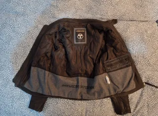 Chaqueta Cuero Napapijri Marrón