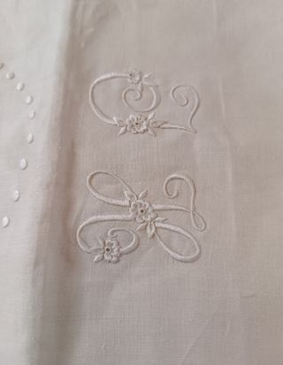 Juego sábanas hilo frío antiguo Nº122