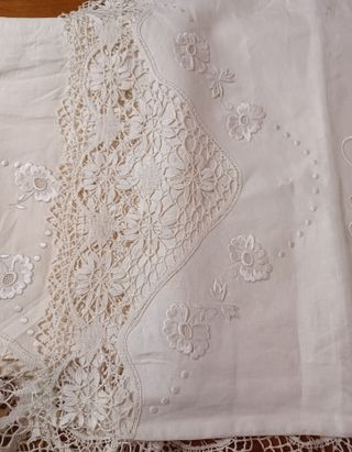 Juego sábanas hilo frío antiguo Nº122