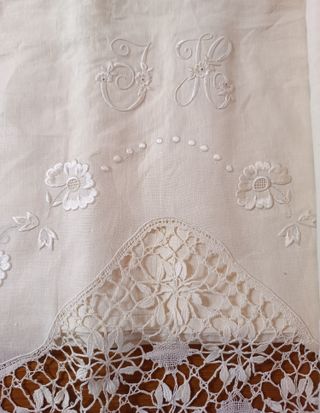 Juego sábanas hilo frío antiguo Nº122