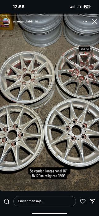 Llantas Ronal 16 5x120