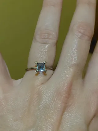 Anillo Tous Plata Topacio