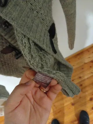 Cardigan Uomo Beige Taglia M