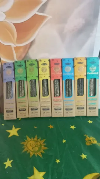 Pack 8 Inciensos Variados Ullas Orgánicos