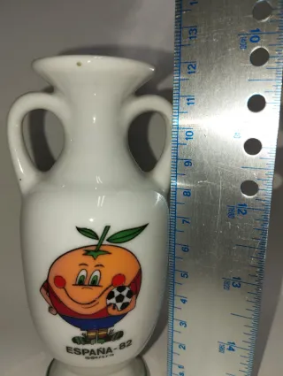 Naranjito España 82 Jarrón Cerámica, merchandising