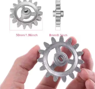 Engranajes+ motor para marcó de barbacoa giratoria