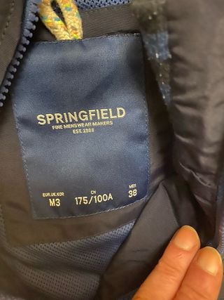 Chubasquero Springfield chico