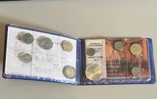 San Marino Divisionale 1989 FDC 1000 Lire AG