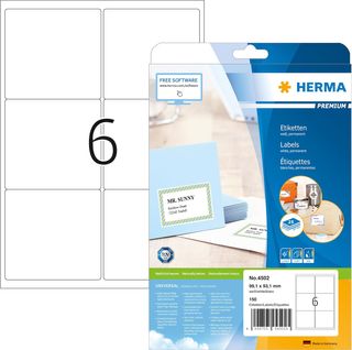 Herma 8689_ A6, 105 x 148 mm - Pack de 800 etiquet
