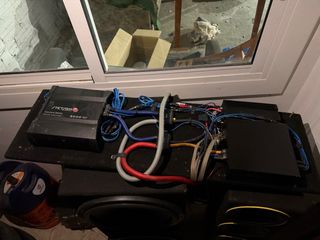 Equipo Car Audio Amplificador y Subwoofer