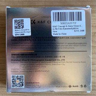 Filtro K&F Concept CPL 52mm Nuevo