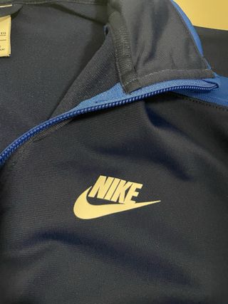 Felpa Nike zip blu taglia 157-170cm