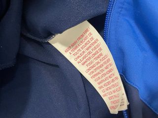 Felpa Nike zip blu taglia 157-170cm