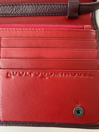 Cartera bandolera piel  Adolfo Domínguez