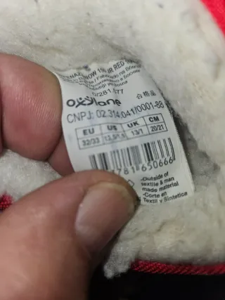 Botas Quechua Arpenaz Snow 400 JR Talla 32