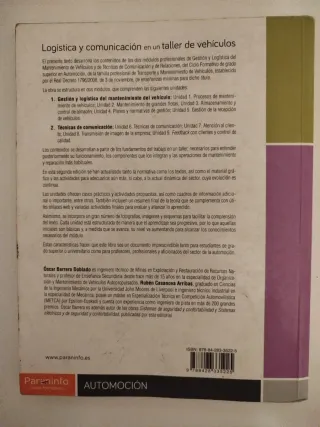 Logística y comunicación en un taller de vehículos