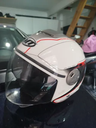 Casco Moto Jet Blanco