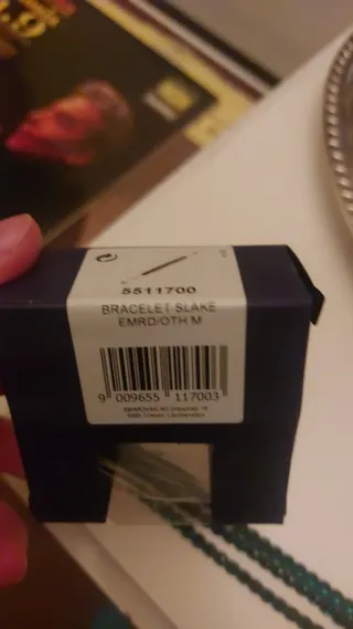 Braccialetto Swarovski Verde Smeraldo