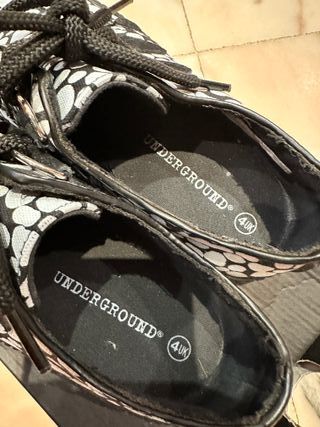 Zapatos Creeper Underground Mujer