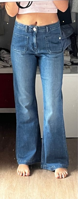 marca lujo MUD JEANS Vaqueros Azules