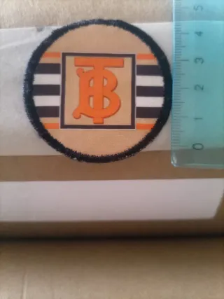 Toppa Burberry Beige Arancione