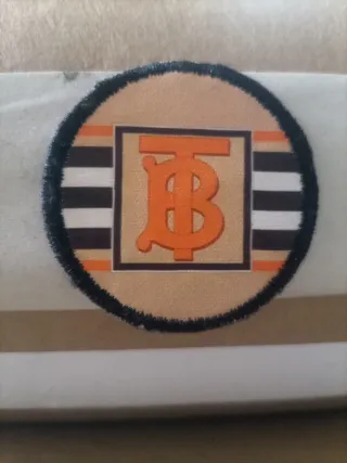 Toppa Burberry Beige Arancione