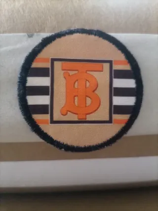 Toppa Burberry Beige Arancione