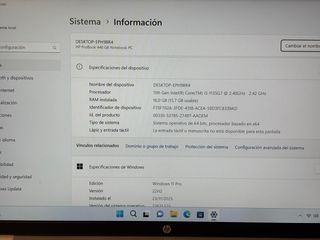 HP Probook 440 G8 i5 Gris Plata