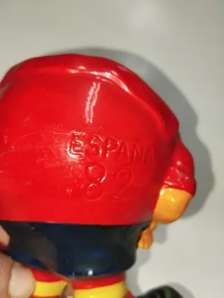 Bote de cerámica naranjito España 82