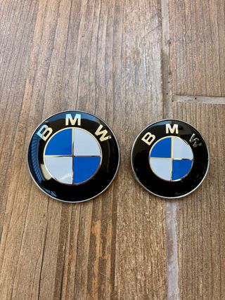 PACK 2 EMBLEMAS BMW - nuevos