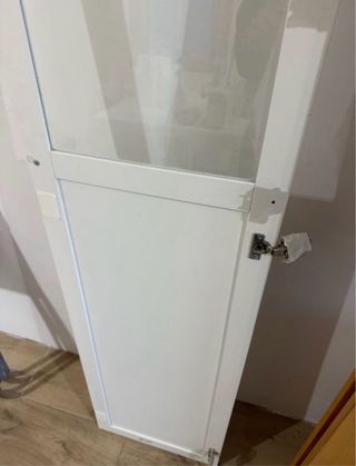 Puerta Oxberg Blanca con Cristal