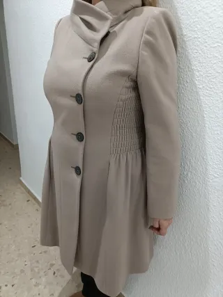 Abrigo Mujer Beige