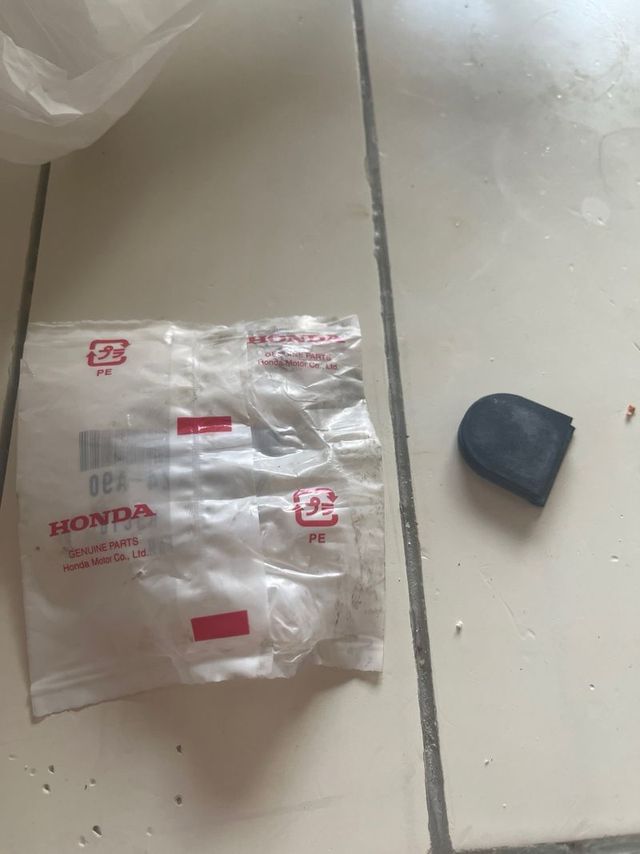 goma valvula de escape carter honda cr 125 90-2000