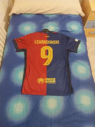 Camiseta FC Barcelona 24/25 Champions Lewandowski