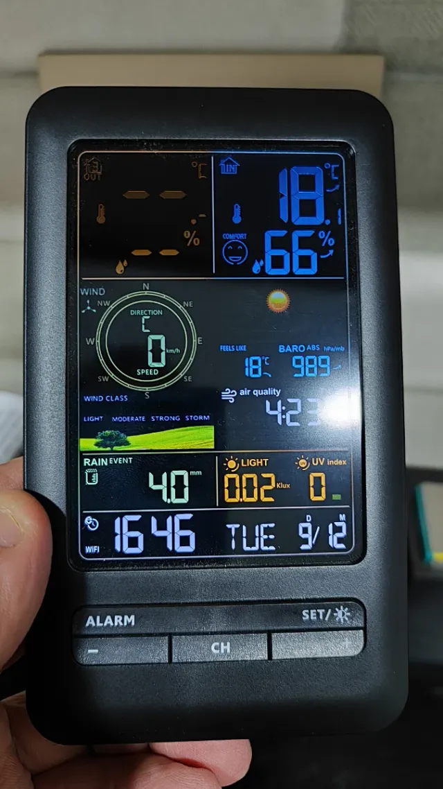 Estación Meteorológica WIFI