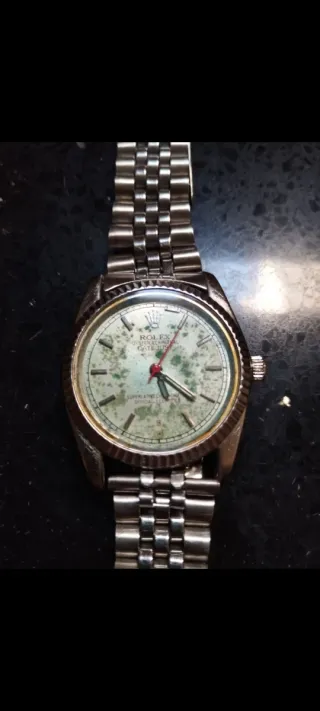 Reloj Rolex Datejust Oro y Plata