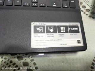 Portátil Acer Aspire Negro