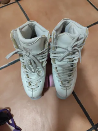 Pattini EDEA bianchi