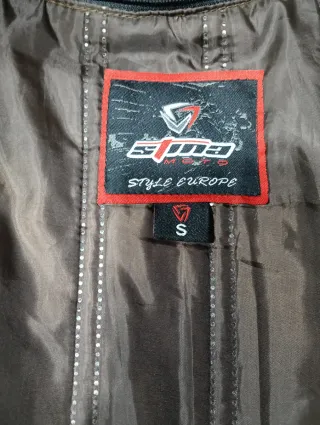 Chaqueta Moto Cuero Mujer Custom Café Racer tallaS