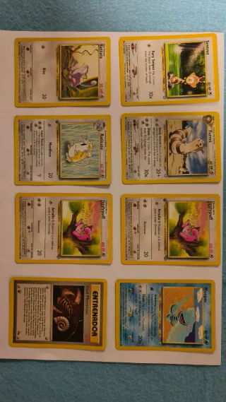 Cartas Pokémon Varias