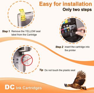 D&C 10x Cartuchos de Tinta Compatible para Brother