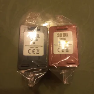2 Cartuchos Tinta HP 301XL Negro y Color